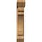 Ekena Millwork Olympic Slat Smooth Bracket w/ Offset Brace, Western Red Cedar, 7 1/2"W x 32"D x 40"H BKT0806X32X40OLY06SWR - alternate 2
